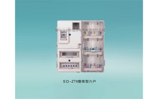 單相整體型電表箱-SD-ZT6整體型六戶(hù)